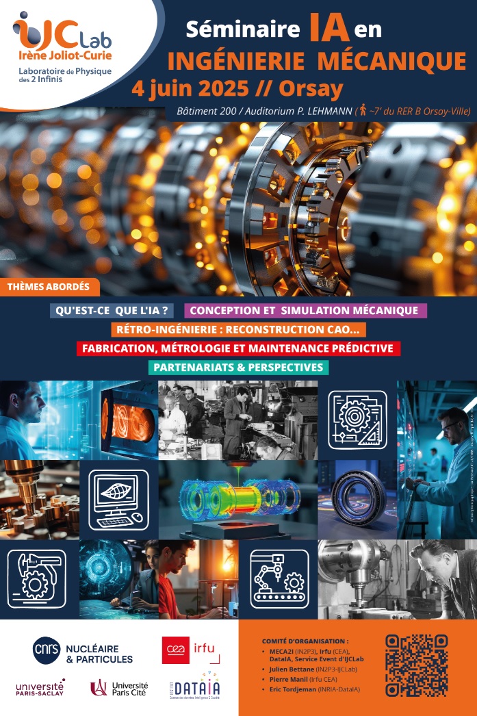  Save the Date – Séminaire IA en Ingénierie Mécanique – 4 juin 2025 